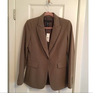 New York & Company Women’s Size 4 Brown Blazer